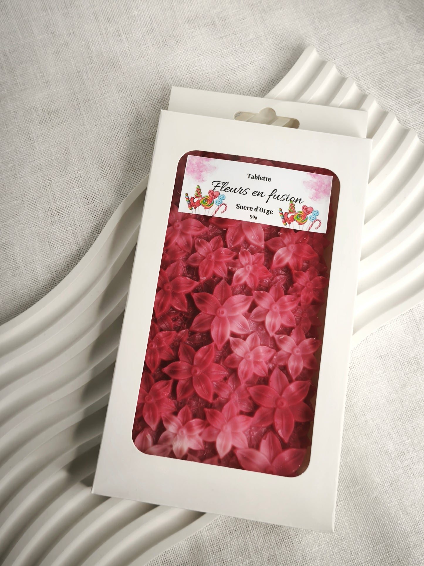 Tablette Fleurs en fusion