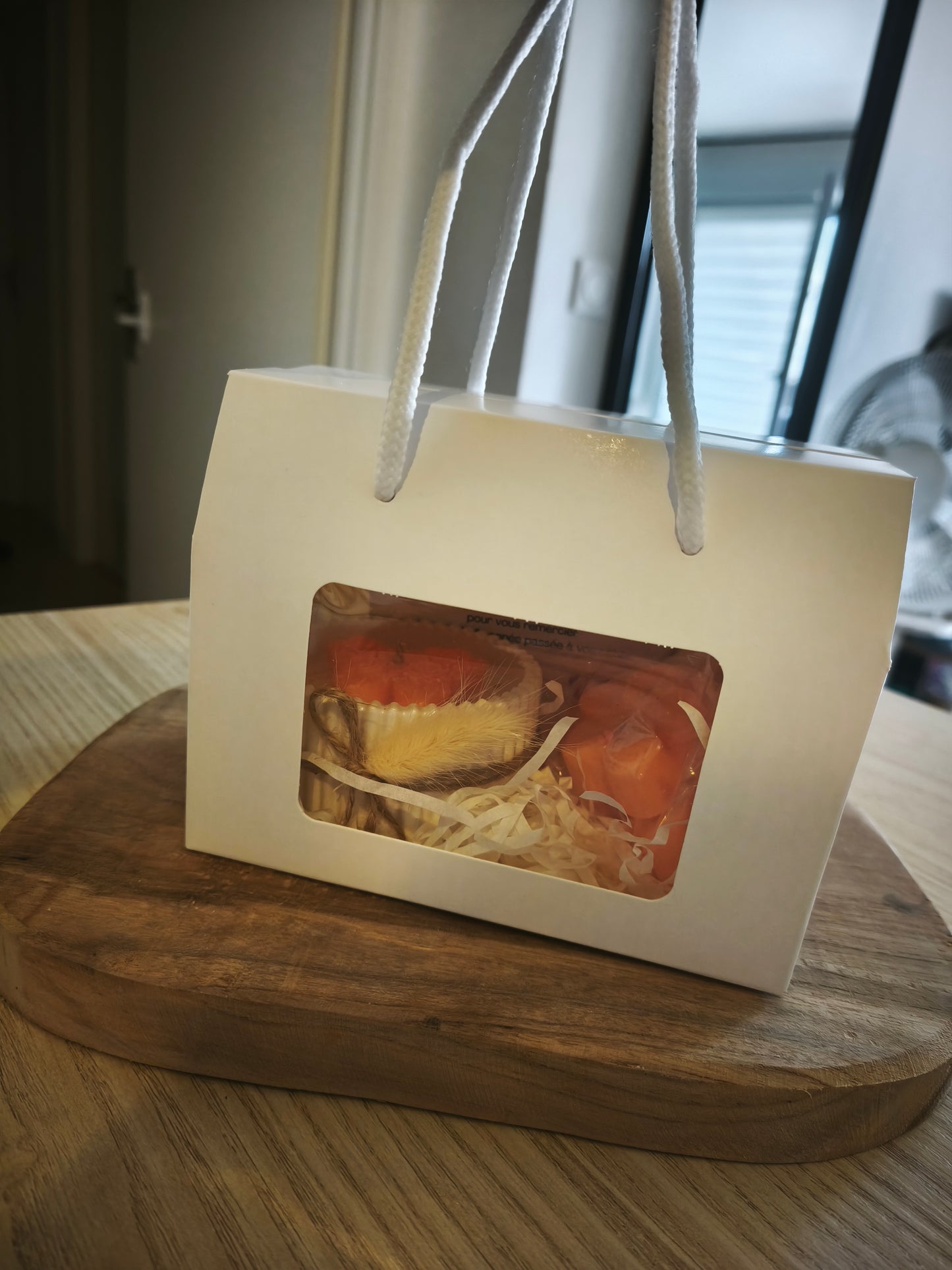 Coffret de remerciement - Senteur fleur d'abricotier 🧡
