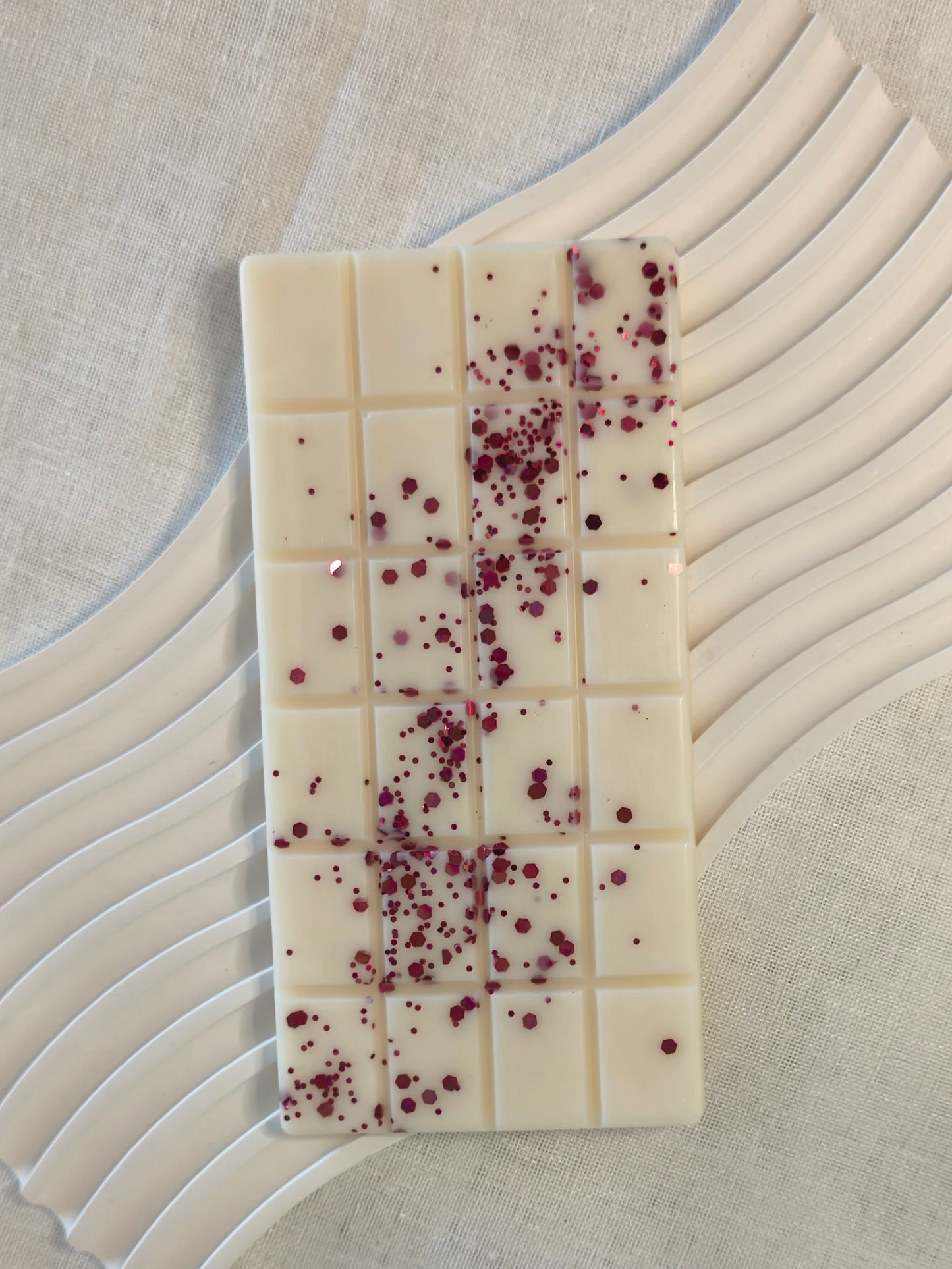 Tablette de fondants parfumés – Framboise Noire Vanille