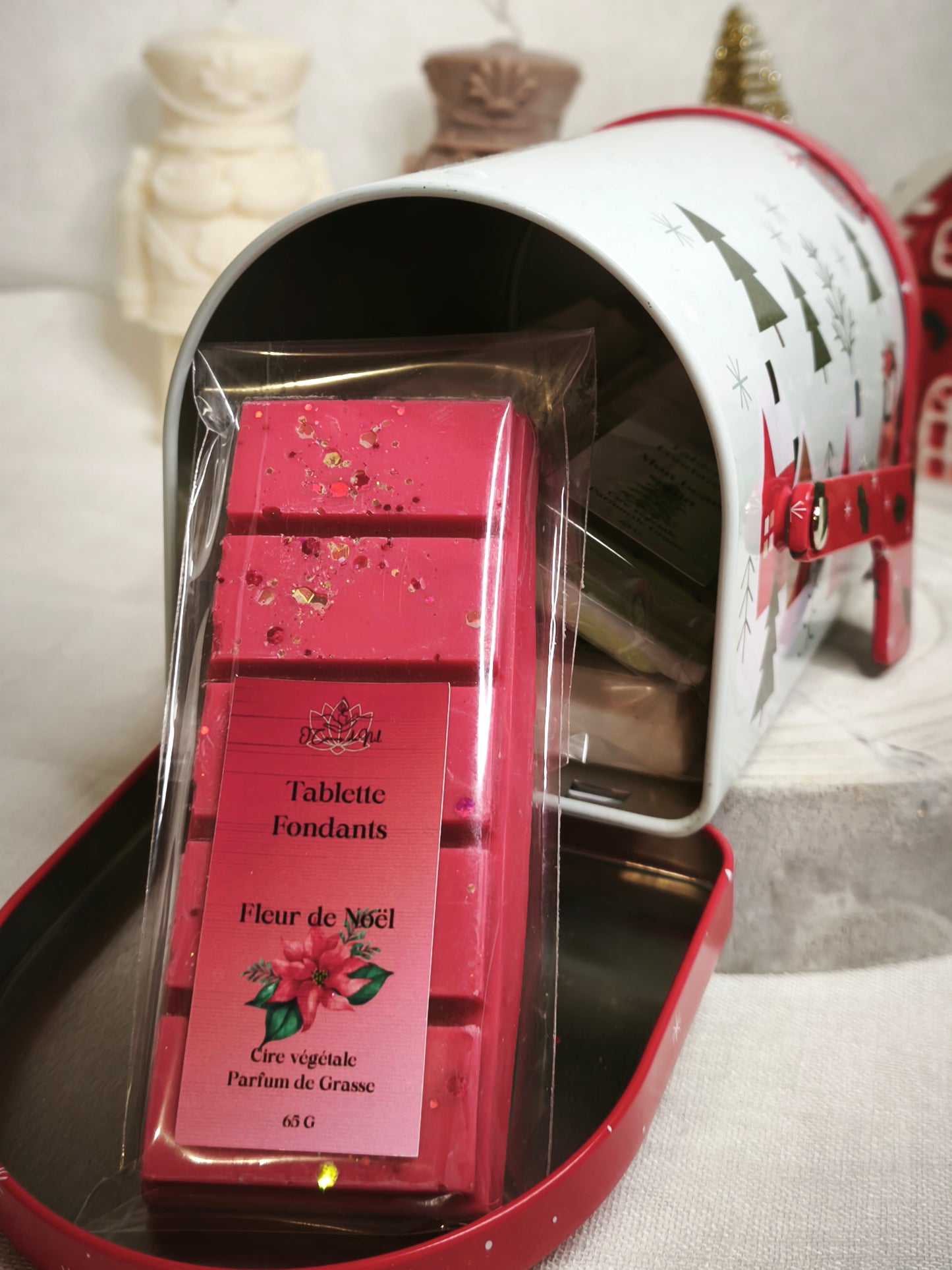 Tablette de Fondants – Fleur de Noël