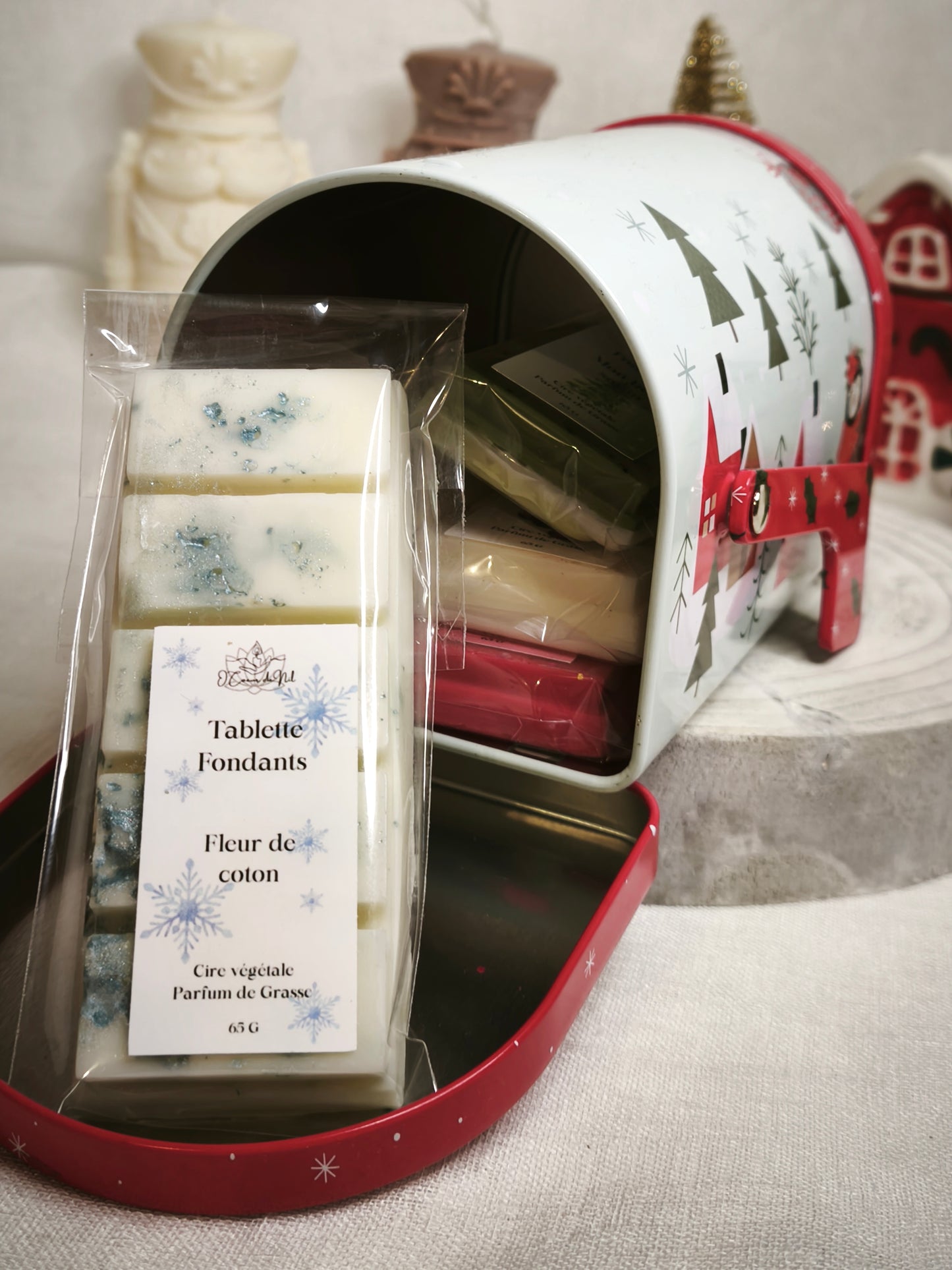 Tablette de Fondants – Fleur de Coton