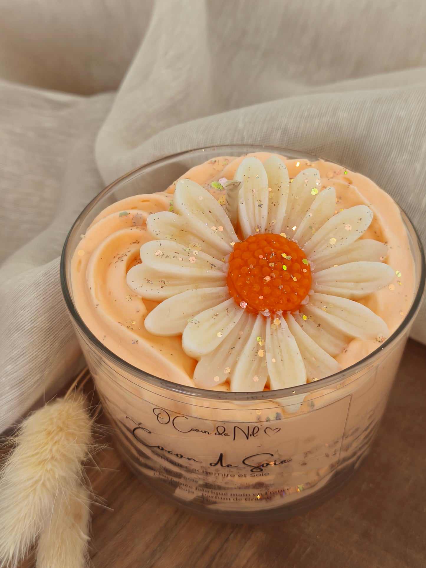 Cocon de Soie – Bougie parfumée Cachemire & Soie