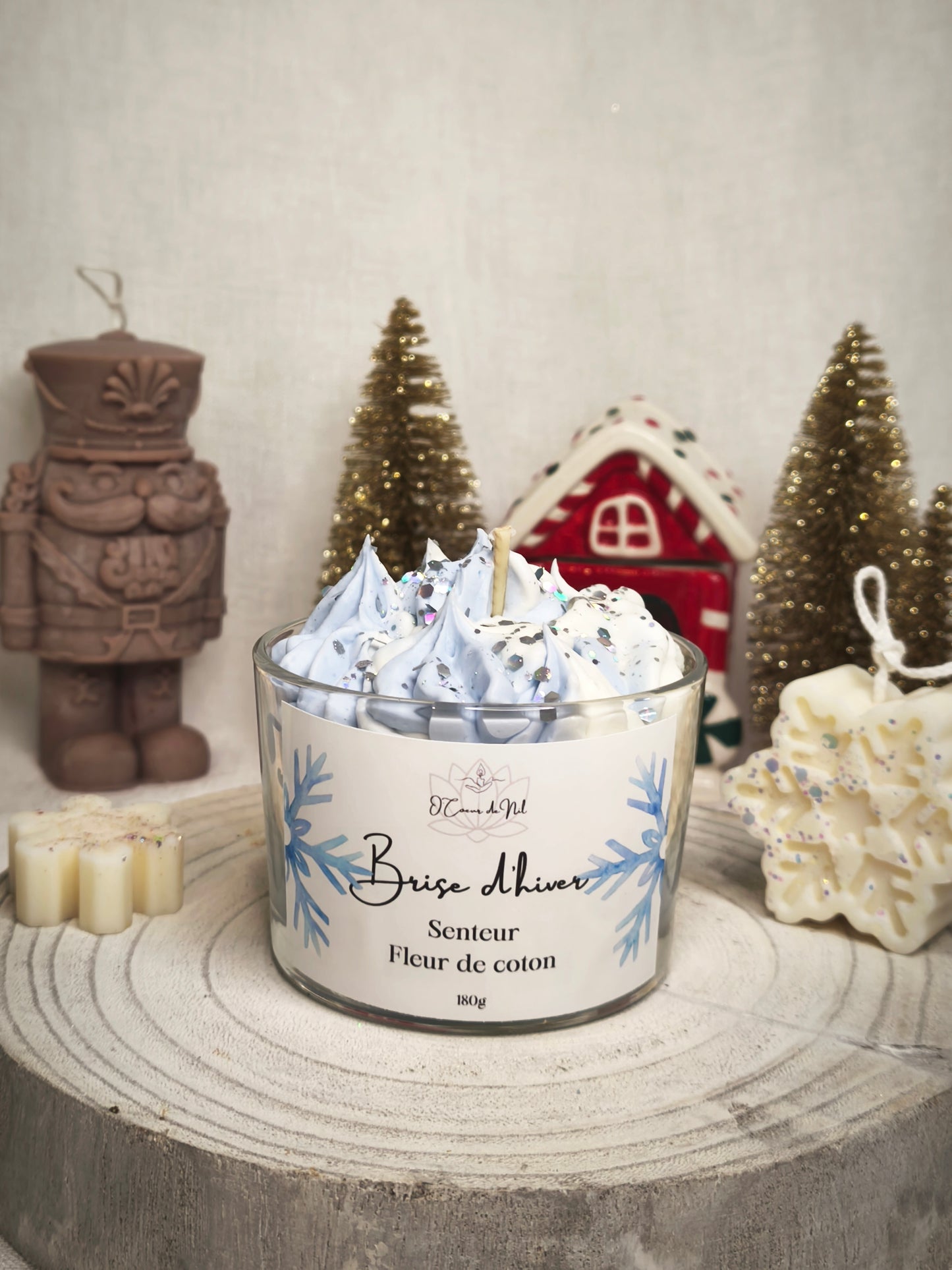Bougie chantilly - Brise d'hiver