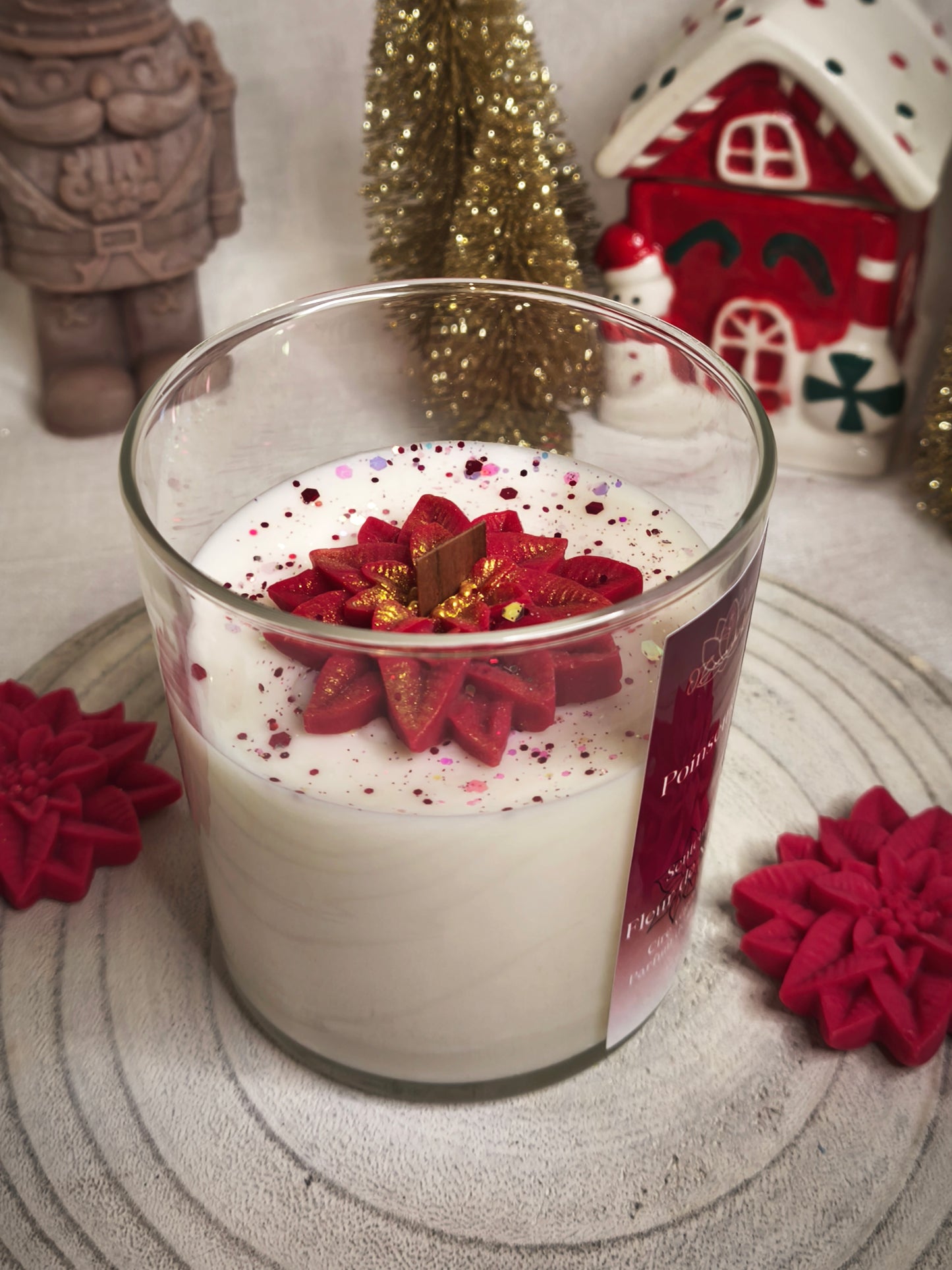 Bougie - Poinsettia 🪷