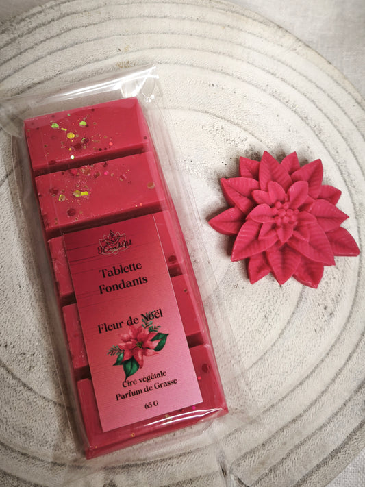 Tablette de Fondants – Fleur de Noël