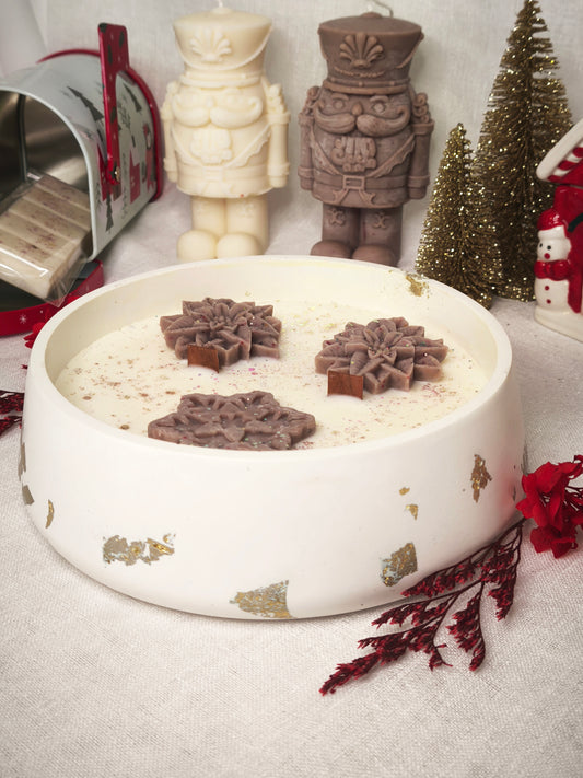 Bougie Hiver de Coton ❄️