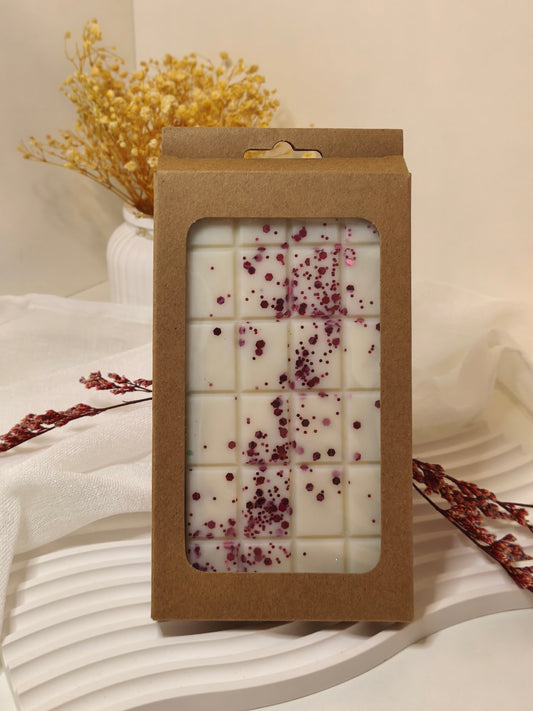 Tablette de fondants parfumés – Framboise Noire Vanille