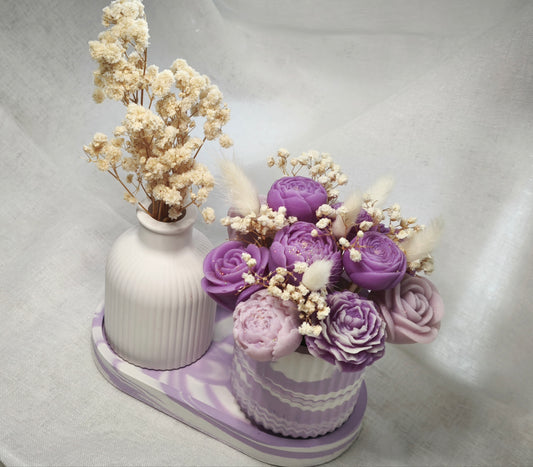 Coffret Signature florale🌸 Fondants et Décors en Gypse