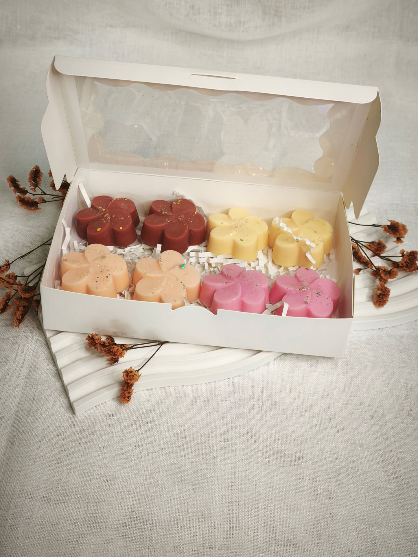 🌴 Coffret de Fondants – Évasion d’Hiver