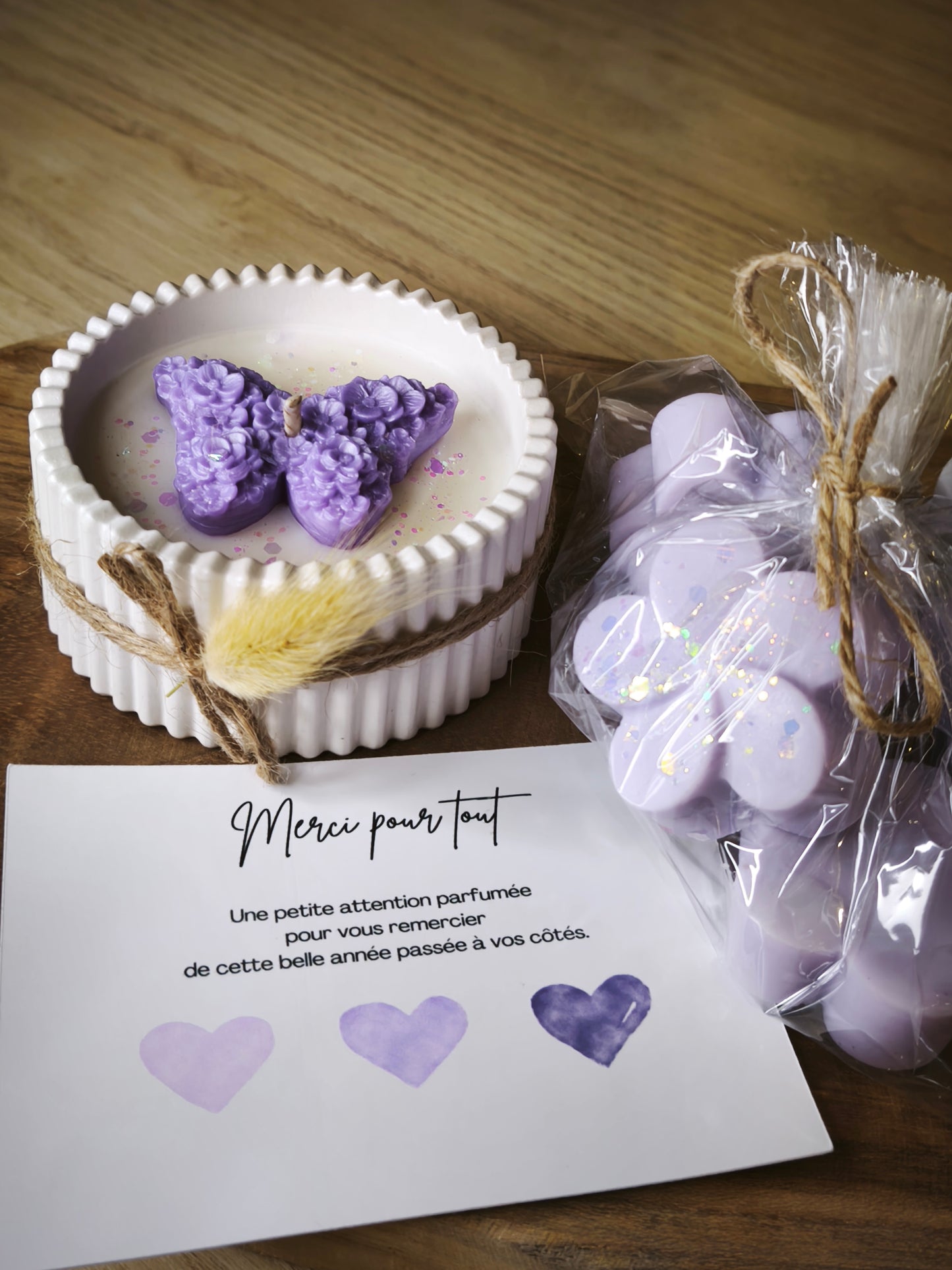 Coffret de remerciement - Senteur Ylang Musc 💜