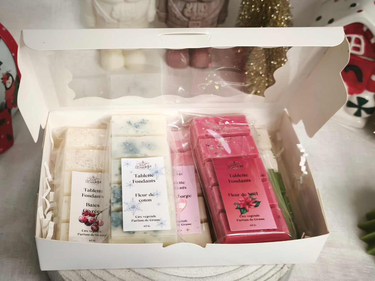 Coffret “Douceur d’Hiver” – Tablettes de fondants parfumés