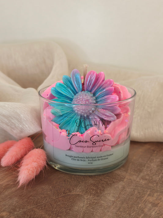 Coco Sucrée – Bougie parfumée bonbon coco