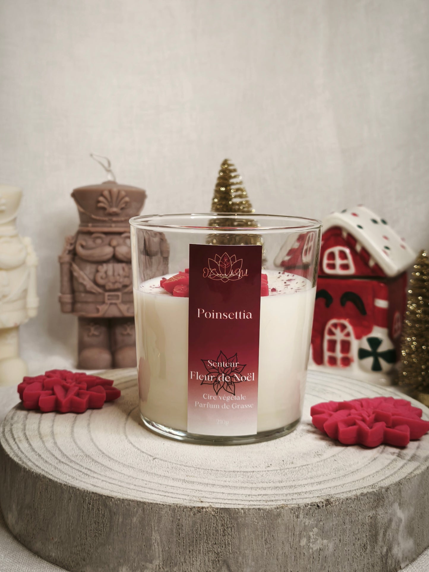 Bougie - Poinsettia 🪷